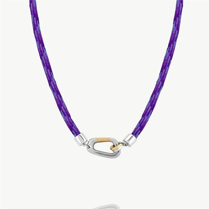Carabiner Red Cord Necklace price