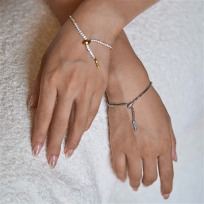 CZ Snake grandinės apyrankė