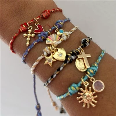 Multi Charms austi laido apyrankė