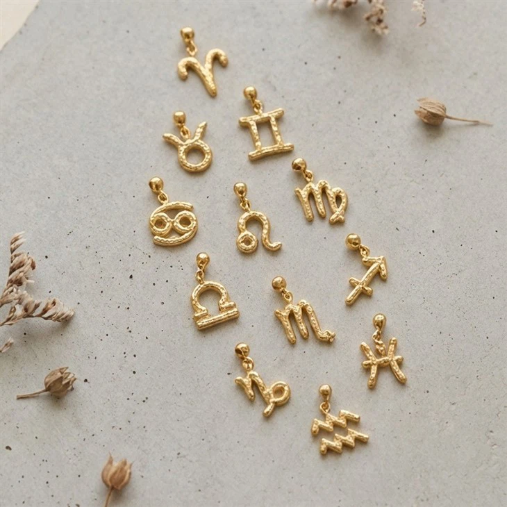 Stainless Steel Zodiac Charm factory