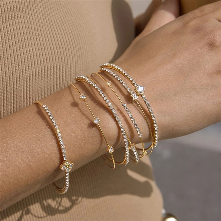 Star Double Open Bangle suppliers
