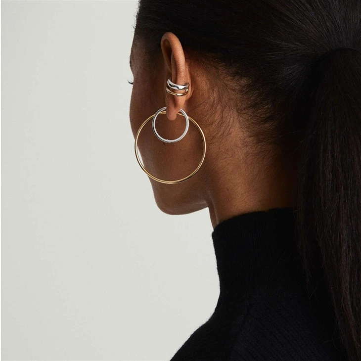 Two Tone Earring Cuff