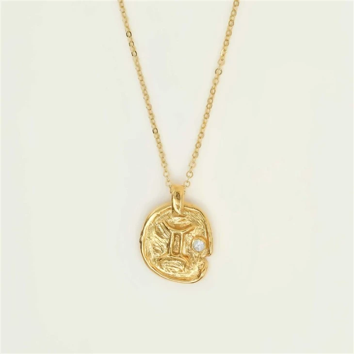 Zodiac Sign Coin Pendant Necklace best