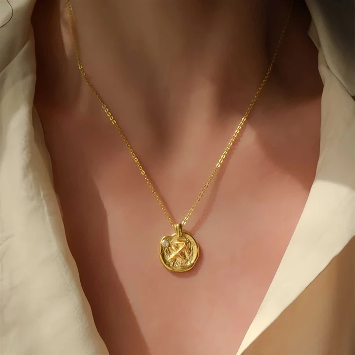 Zodiac Sign Coin Pendant Necklace best