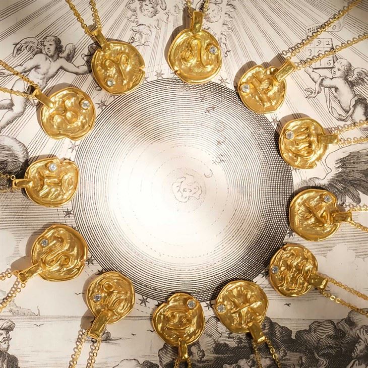 Zodiako ženklo monetų pakabukas
